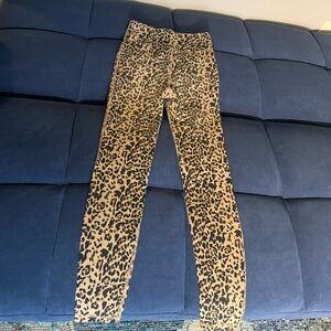 J. Crew Leopard Leggings